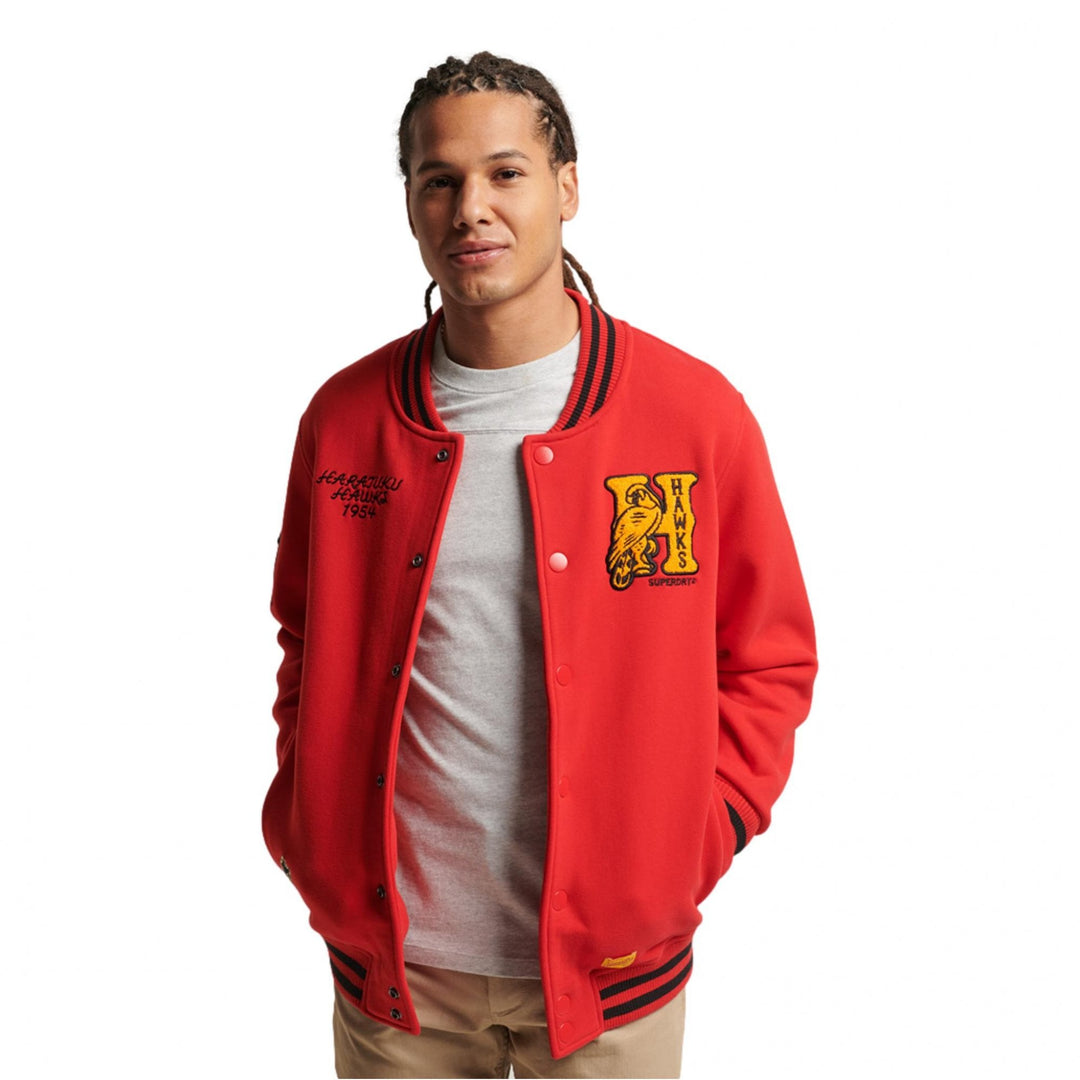 Superdry Collegiate Jersey Bomber Jacket