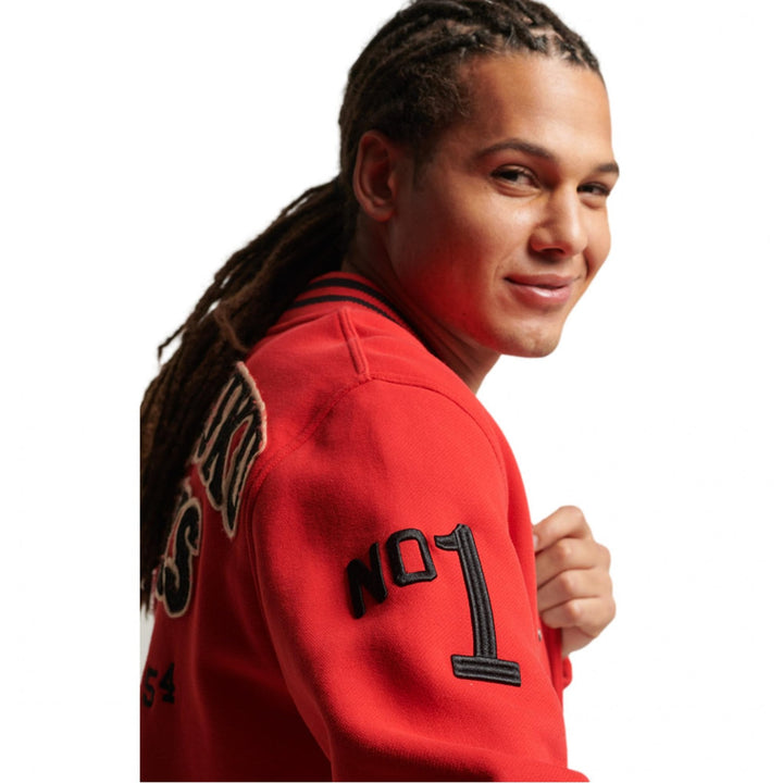 Superdry Collegiate Jersey Bomber Jacket