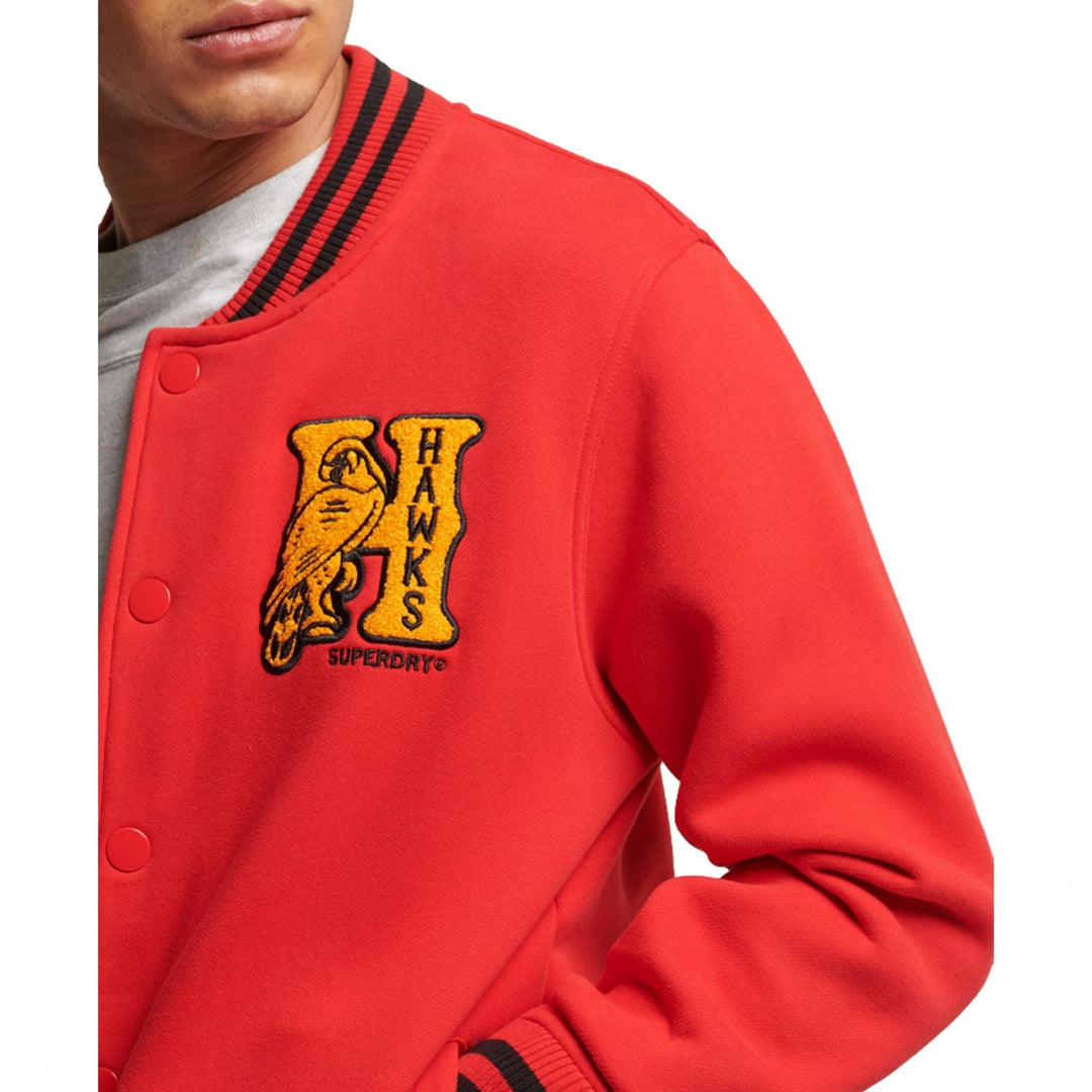 Superdry Collegiate Jersey Bomber Jacket