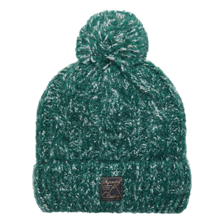 Superdry Tweed Cable Beanie