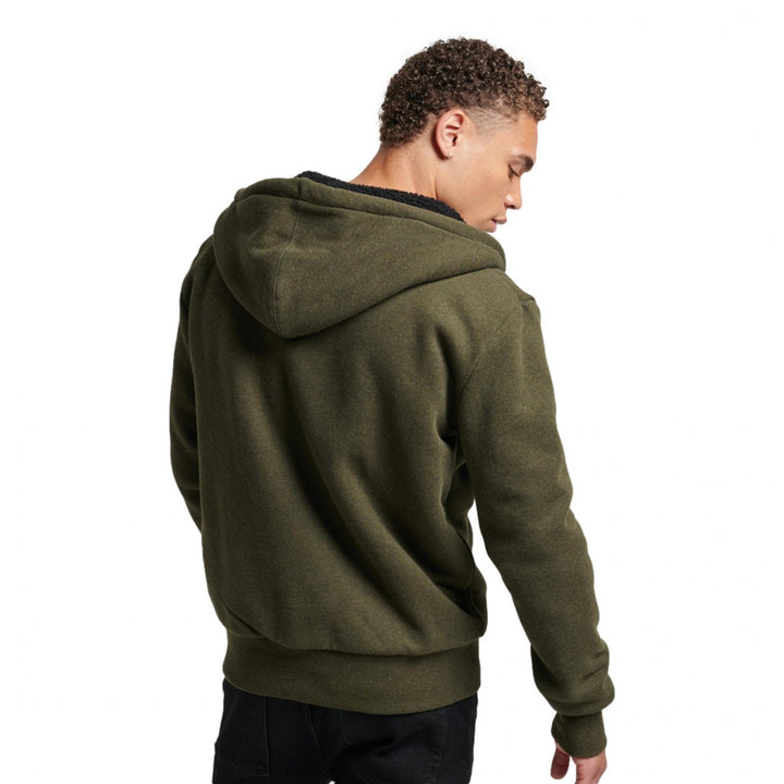 Superdry Essential Borg Lined Zip Hoodie