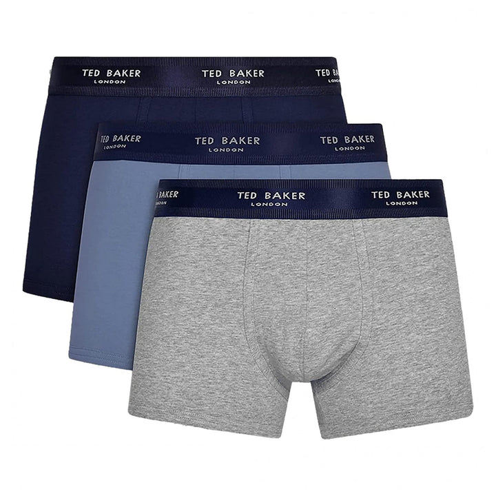 Ted Baker 3 Pack Cotton Stretch Trunks