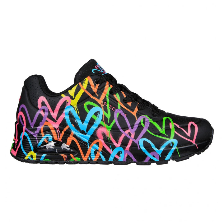 Skechers x J Goldcrown Uno Highligh Love Trainers