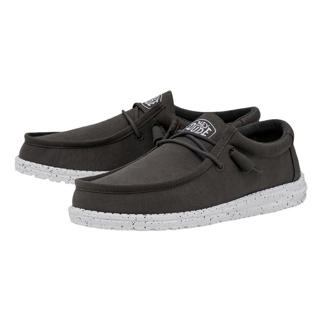 Hey Dude Wally Slub Shoes