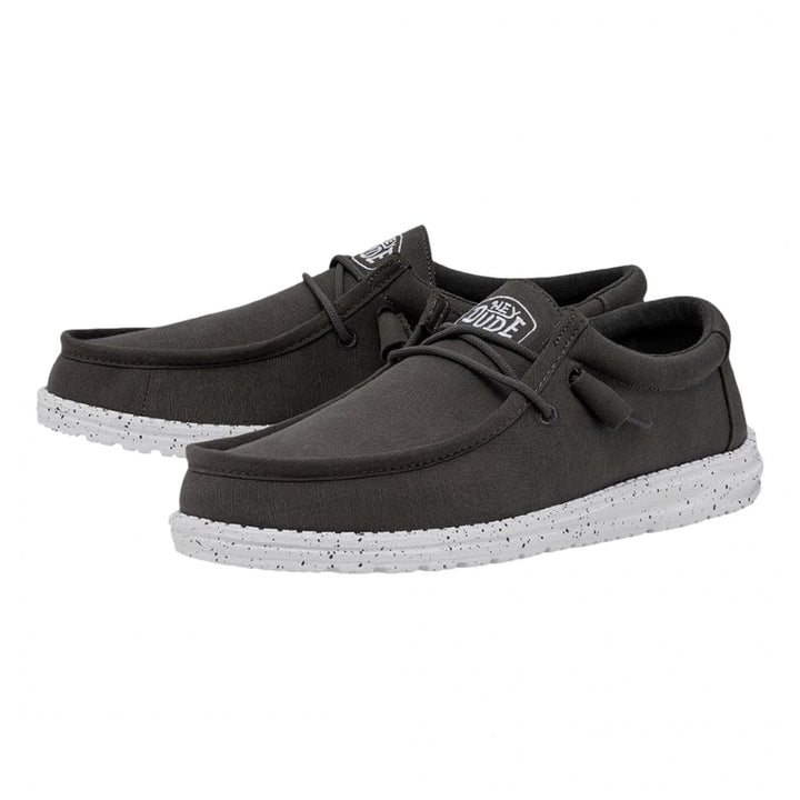 Hey Dude Wally Slub Shoes
