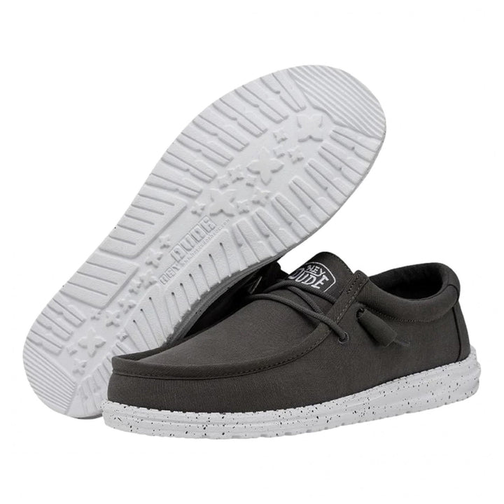 Hey Dude Wally Slub Shoes