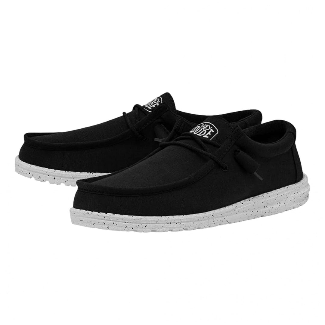 Hey Dude Wally Slub Shoes