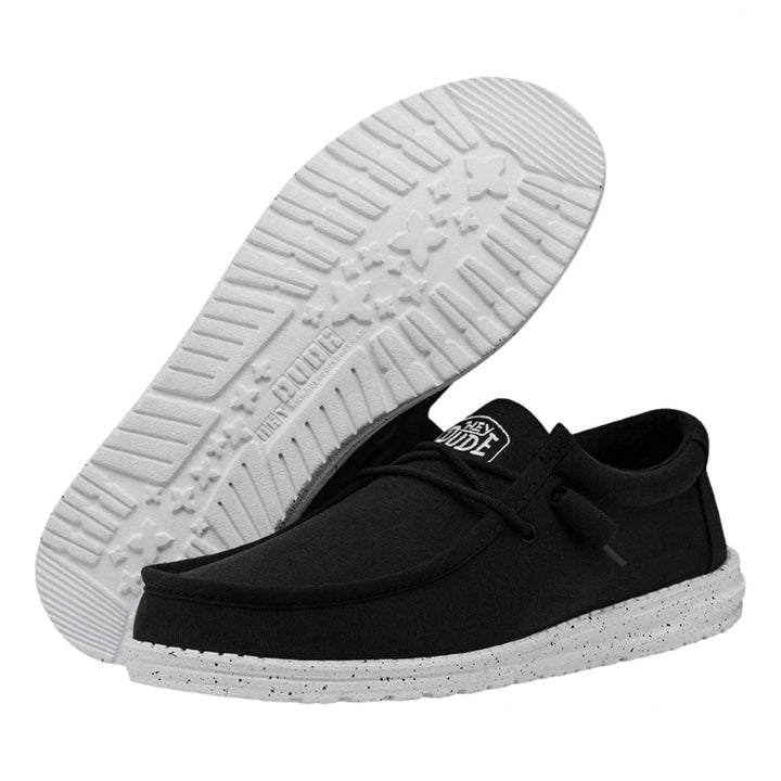 Hey Dude Wally Slub Shoes
