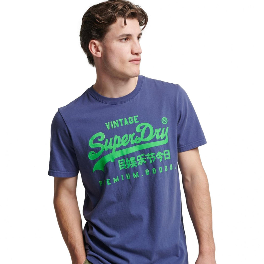 Superdry Vintage Logo Neon T-Shirt