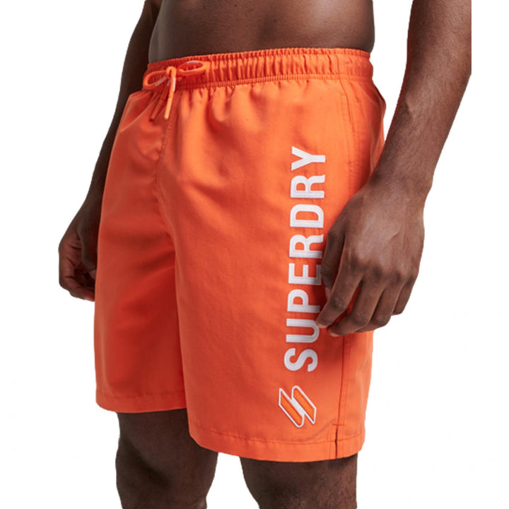 Superdry Superdry Code Applique 19" Swim Shorts - Men&
