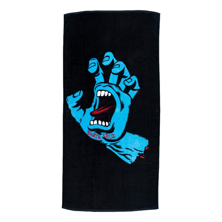 Santa Cruz Screaming Hand Beach Towel