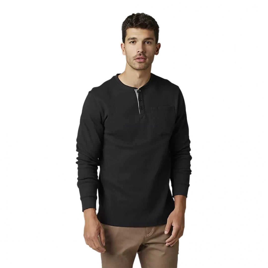 Fox Grunt Work Thermal Henley Long Sleeved T-Shirt