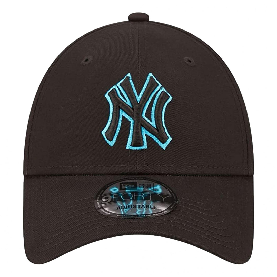 New Era NY Yankees Neon Outline 9 Forty Cap