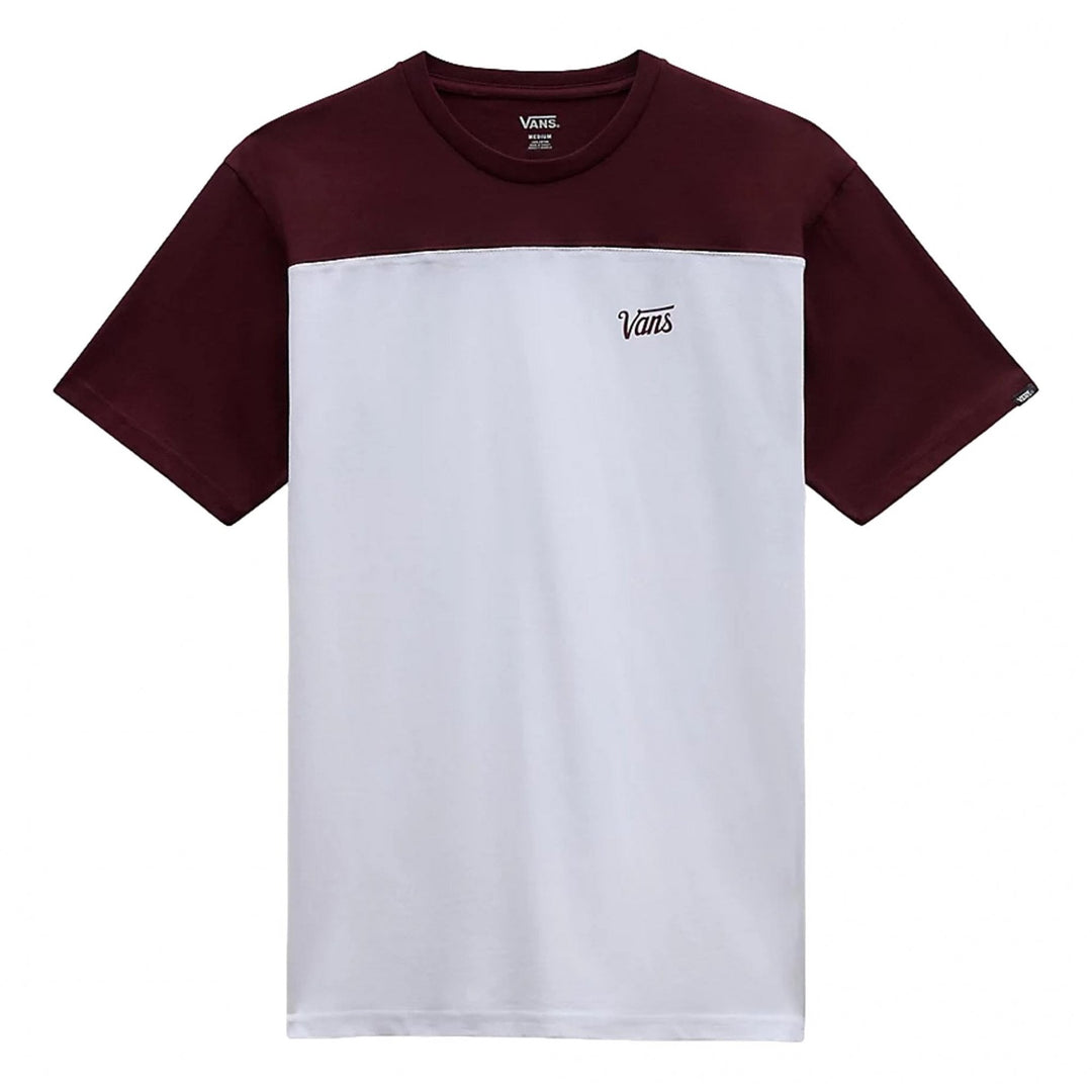 Vans Script Crew Block Short Sleeved T-Shirt
