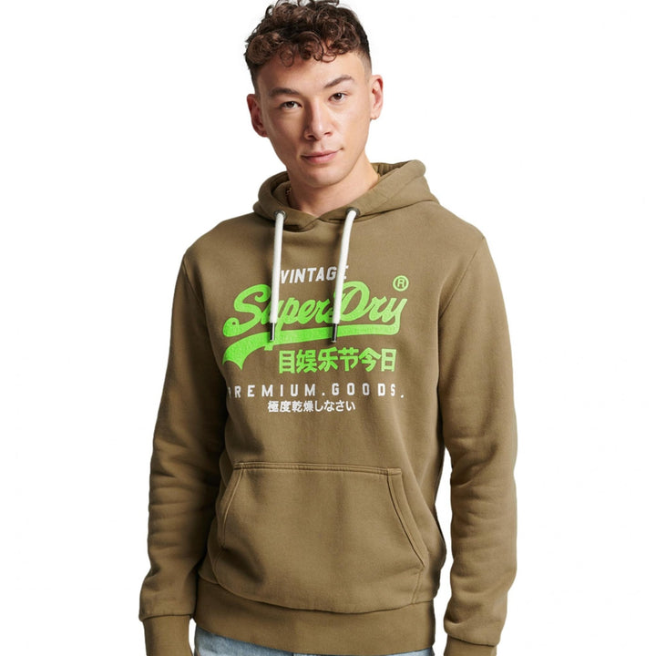 Superdry Vintage Logo Premium Overdyed Hoodie