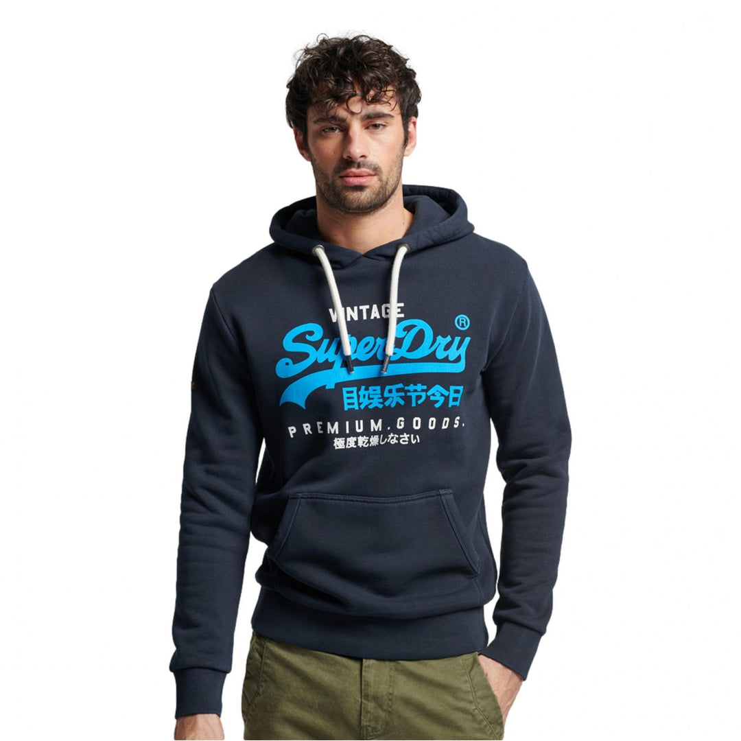 Superdry Vintage Logo Premium Overdyed Hoodie