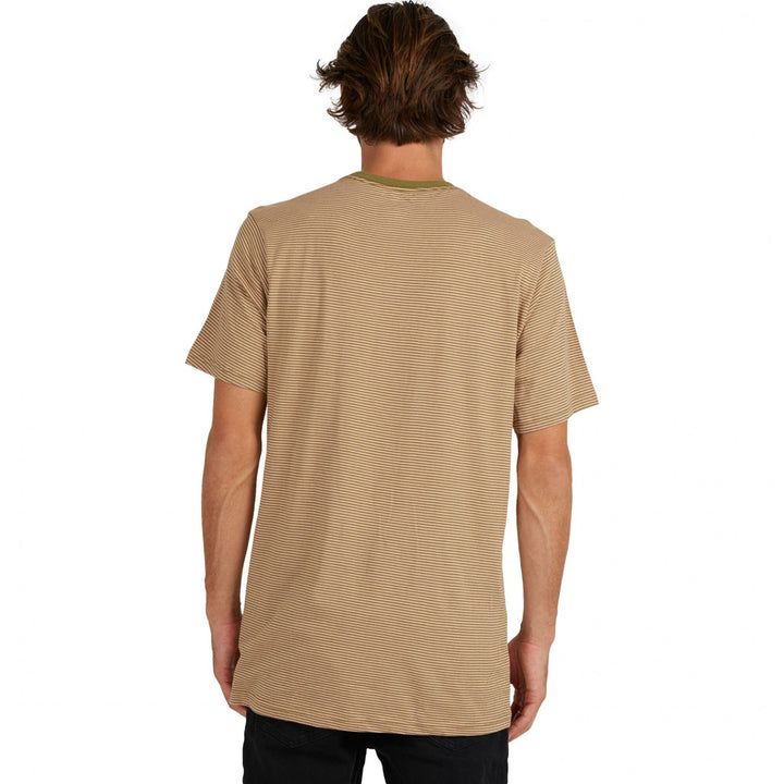 Volcom Slated Stripe SS Crew T-Shirt