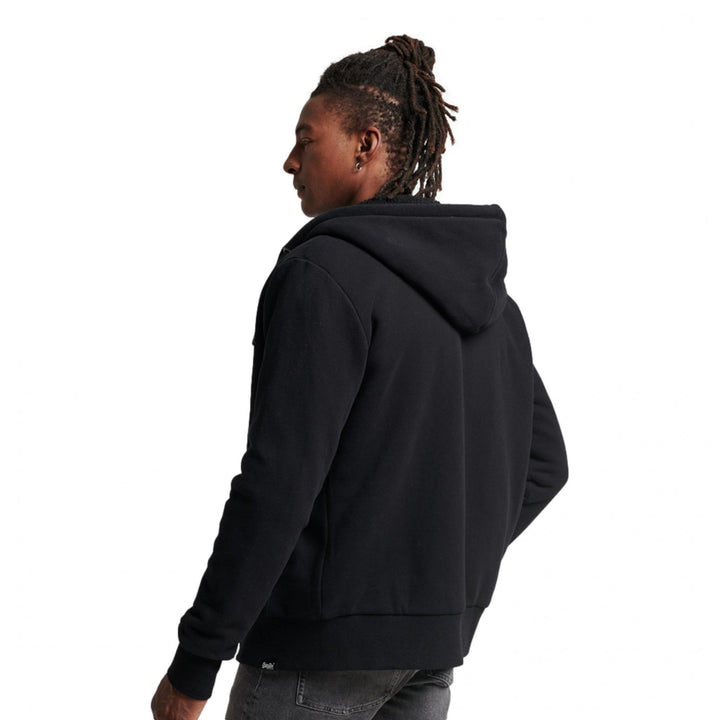 Superdry Essential Borg Lined Zip Hoodie