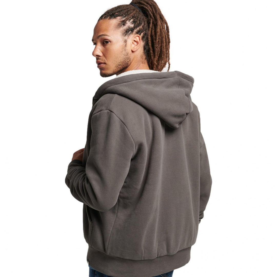 Superdry Essential Borg Lined Zip Hoodie
