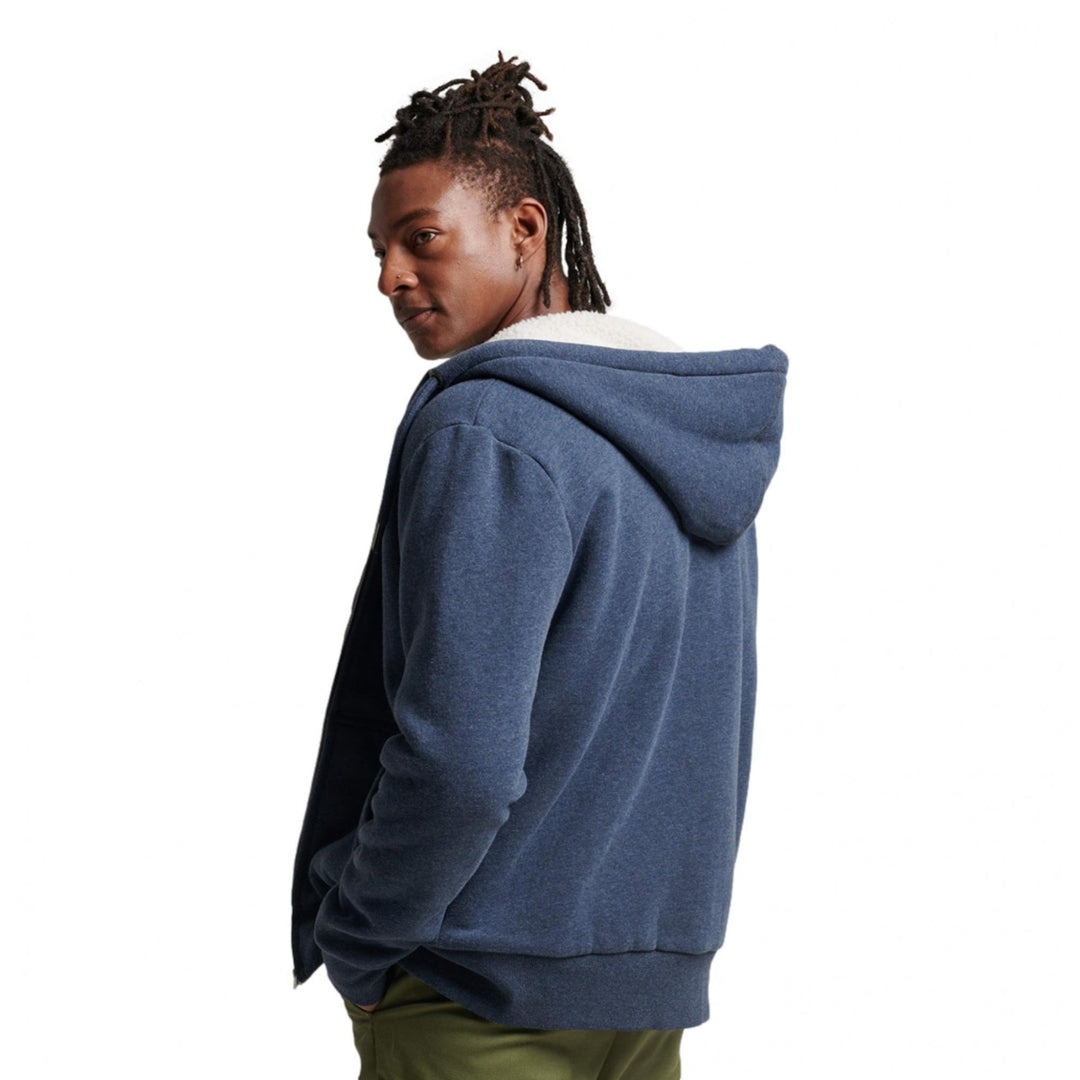 Superdry Essential Borg Lined Zip Hoodie
