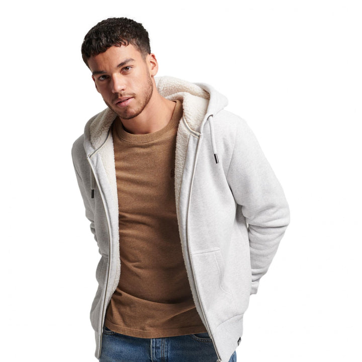Superdry Essential Borg Lined Zip Hoodie