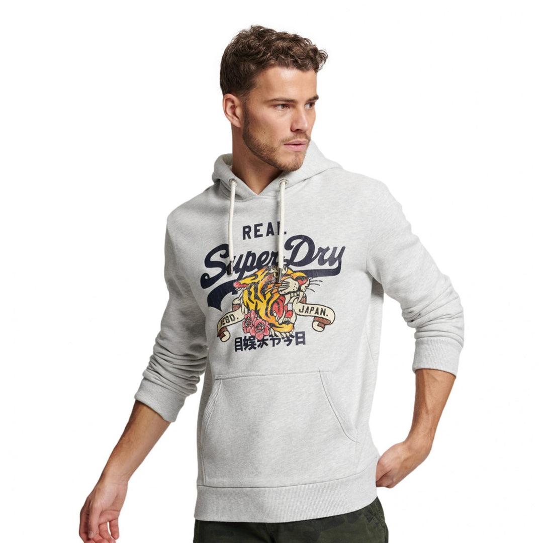 Superdry Vintage Logo Narrative Hoodie