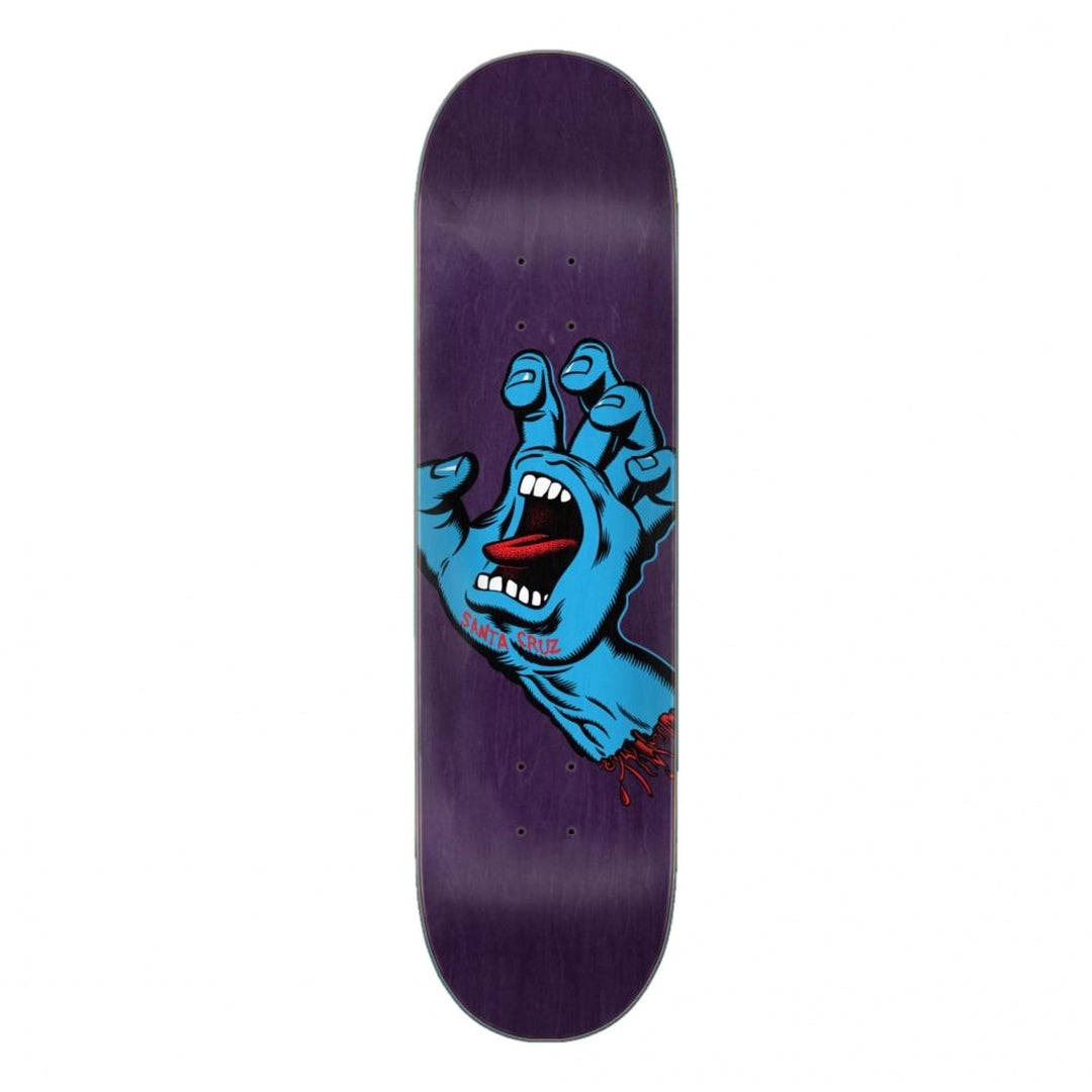 Santa Cruz Screaming Hand Skateboard Deck 8.375"