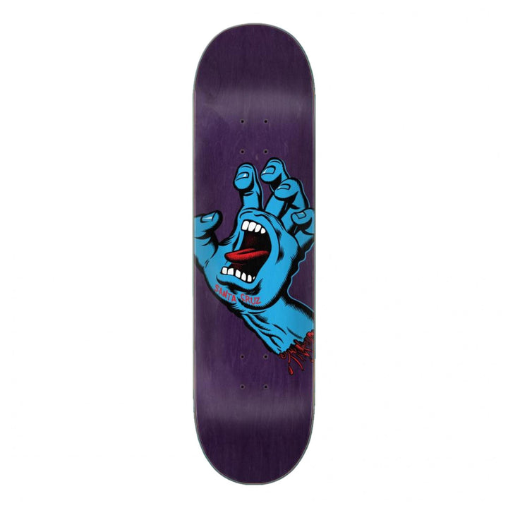 Santa Cruz Screaming Hand Skateboard Deck 8.375"