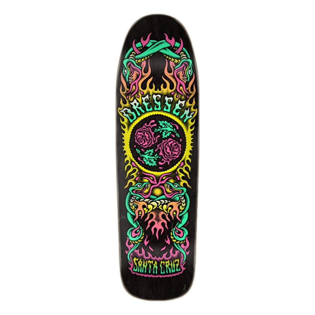 Santa Cruz Dressem Rose Crew Two Shaped Pro Skateboard Deck 9.31"