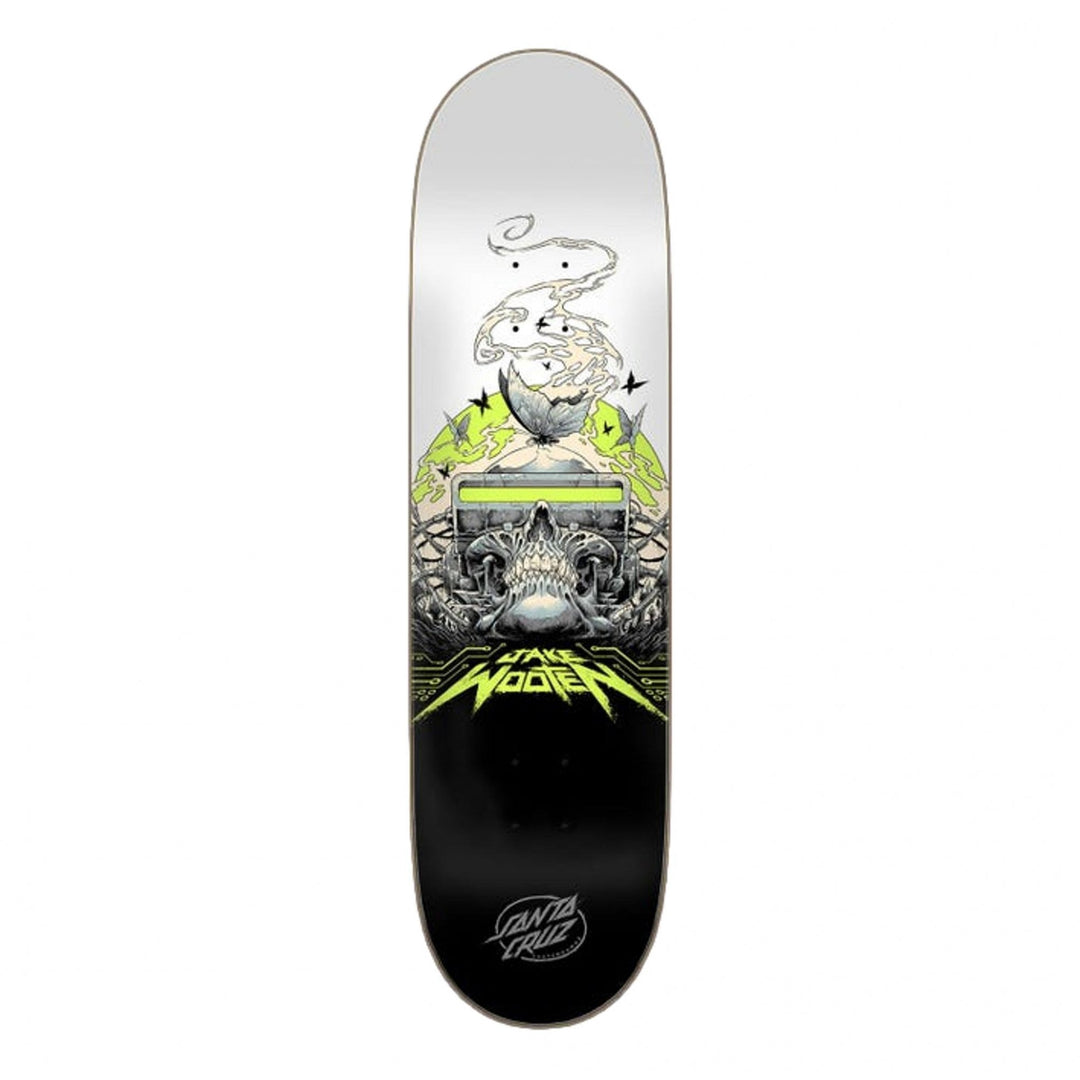 Santa Cruz Wooten Cyber VX Skateboard Deck 8.5"