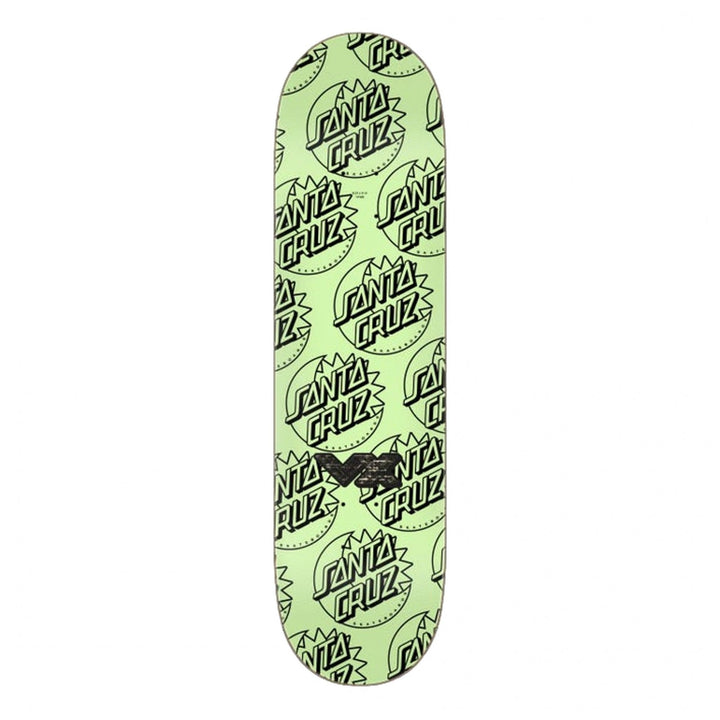 Santa Cruz Delfino Fortune Teller Glow VX Skateboard Deck 8.25"