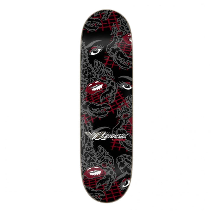 Santa Cruz Johnson Misprint Danger Zone VX Everslick Skateboard Deck 8.6"