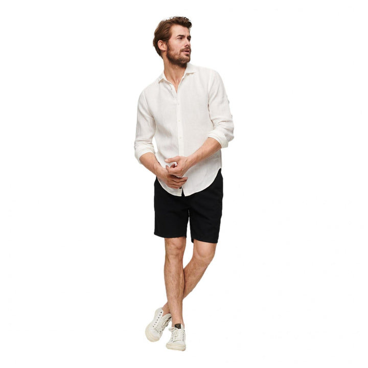 Superdry Casual Linen Long Sleeve Shirt
