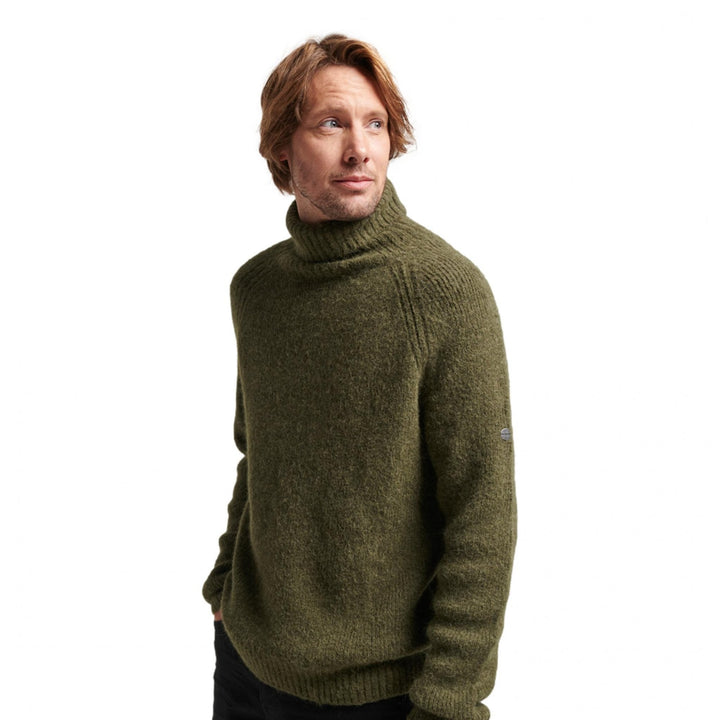 Superdry Studios Chunky Roll Neck Jumper