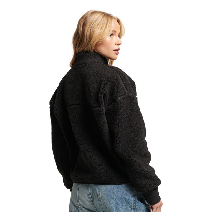 Superdry Soft Lined Henley Borg Sweatshirt