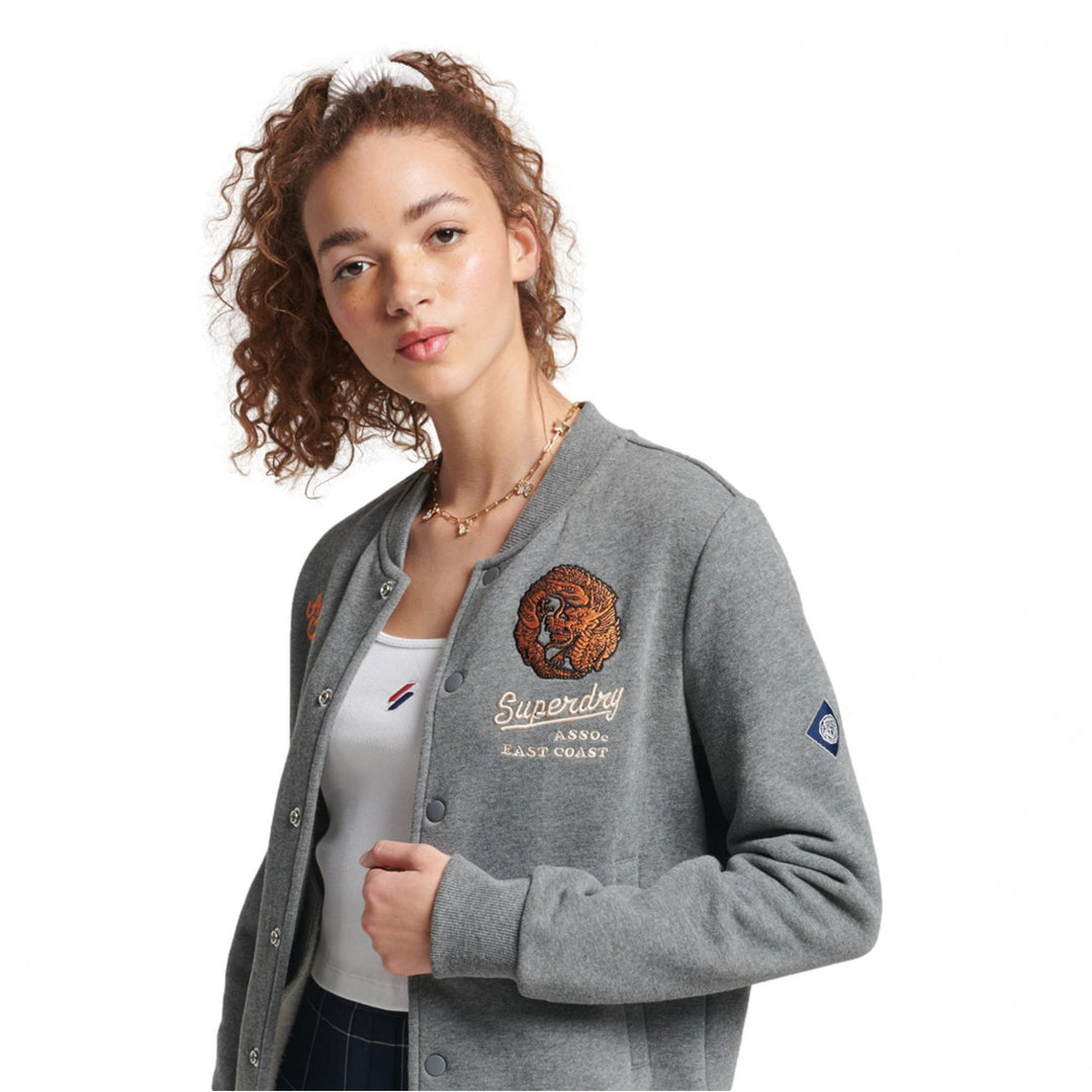 Superdry Collegiate Jersey Bomber Jacket