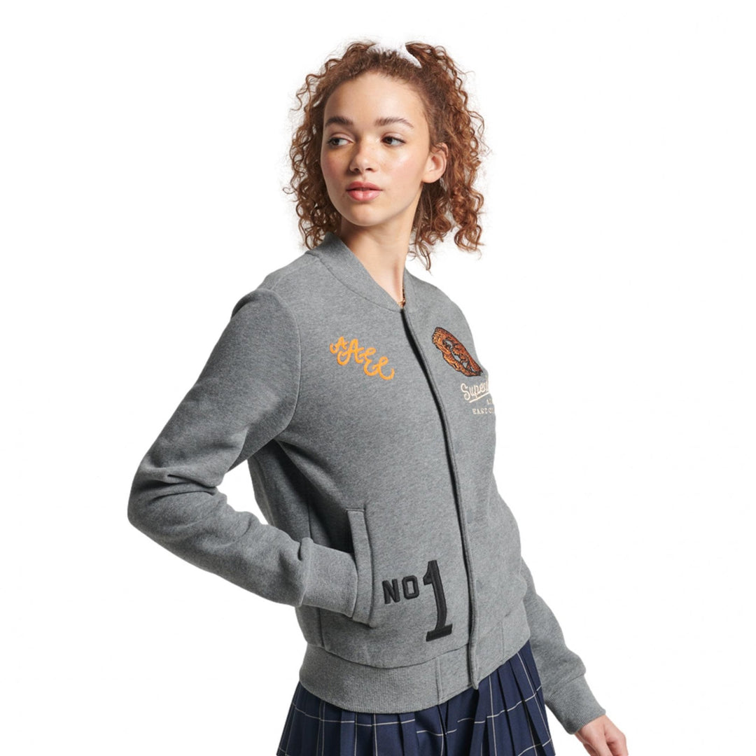 Superdry Collegiate Jersey Bomber Jacket