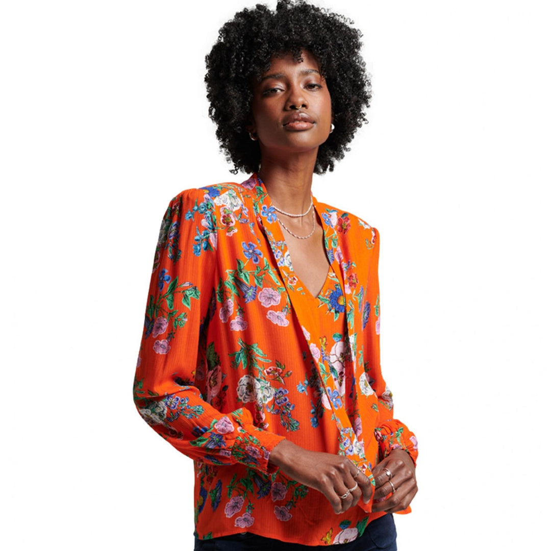 Superdry Studios Chiffon Top