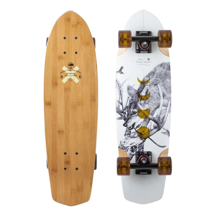 Arbor Bamboo Pocket Rocket Cruiser 27"