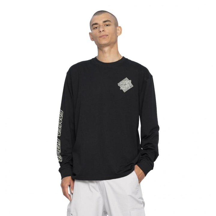 Santa Cruz Solitaire Dot Long Sleeved T-Shirt