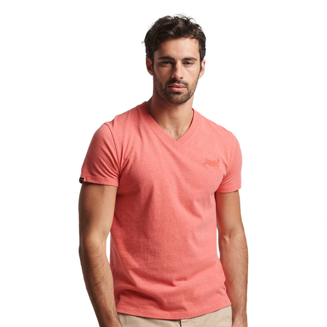 Superdry Organic Cotton Vintage Logo V-Neck T-Shirt