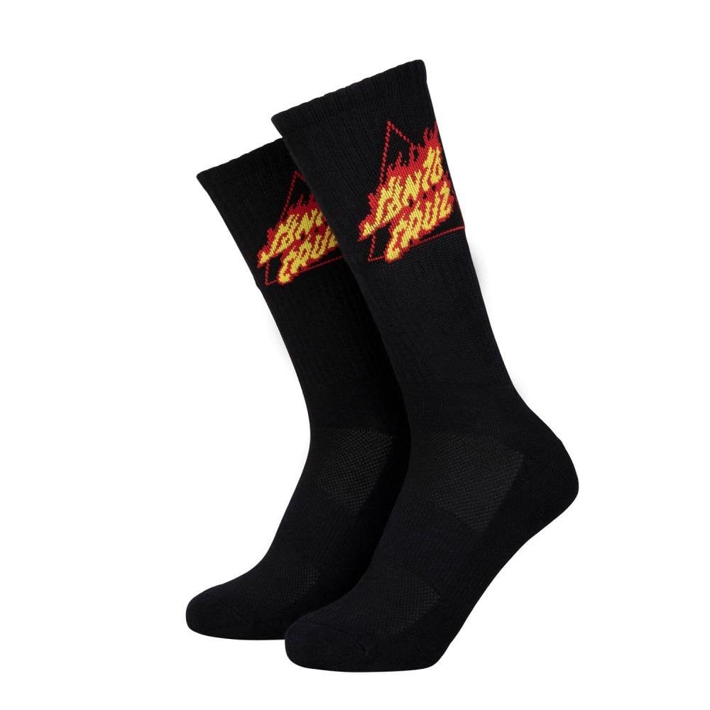 Santa Cruz Flamed Not A Dot Sock