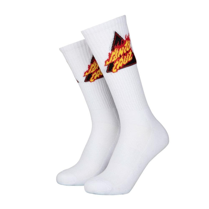 Santa Cruz Flamed Not A Dot Sock