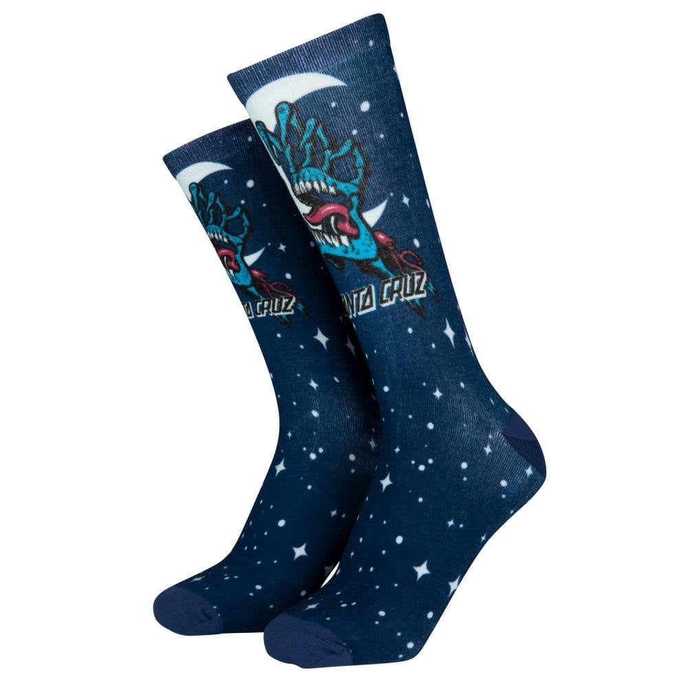 Santa Cruz Cosmic Bone Hand Socks