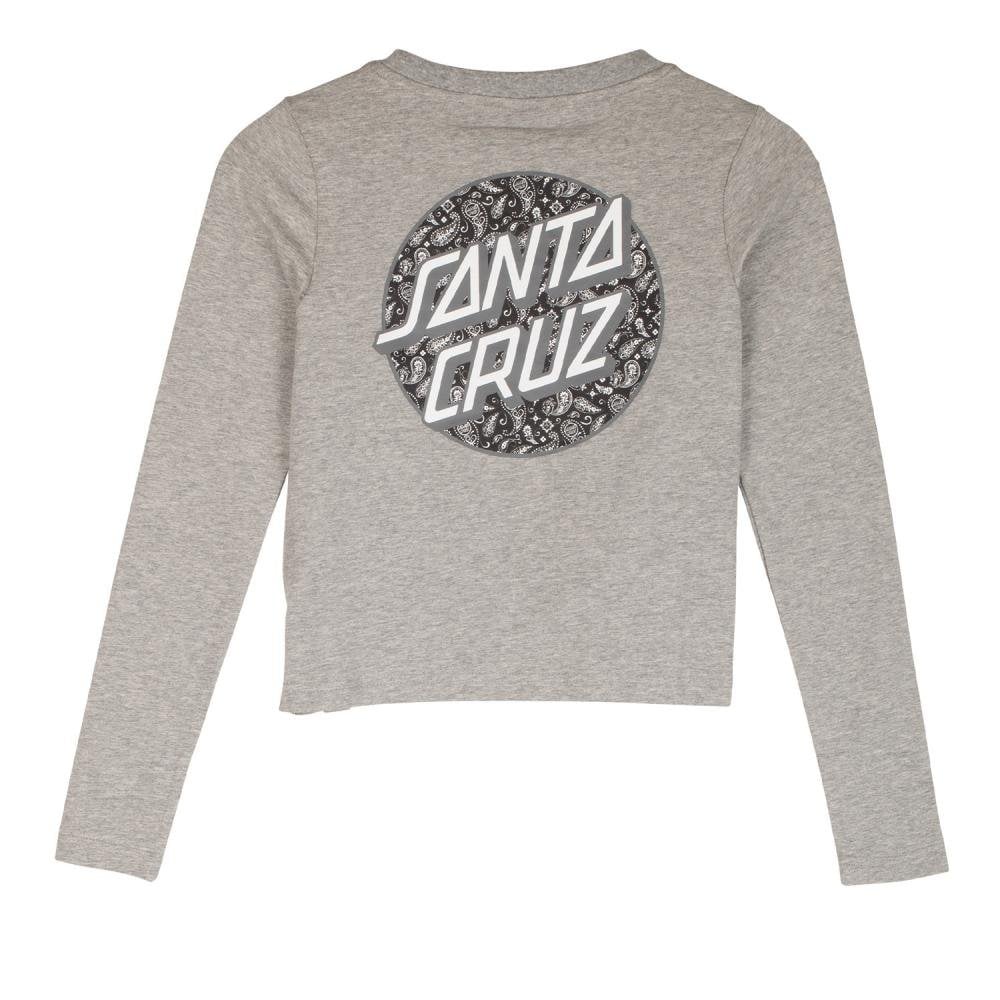 Santa Cruz Screaming Paisley Dot Long Sleeve T-Shirt