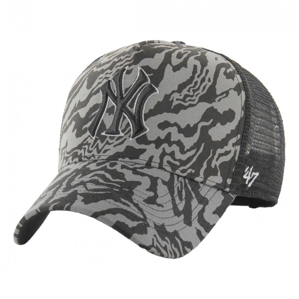 47 MLB NY Yankees Tremor Camo Mesh MVP DT Cap