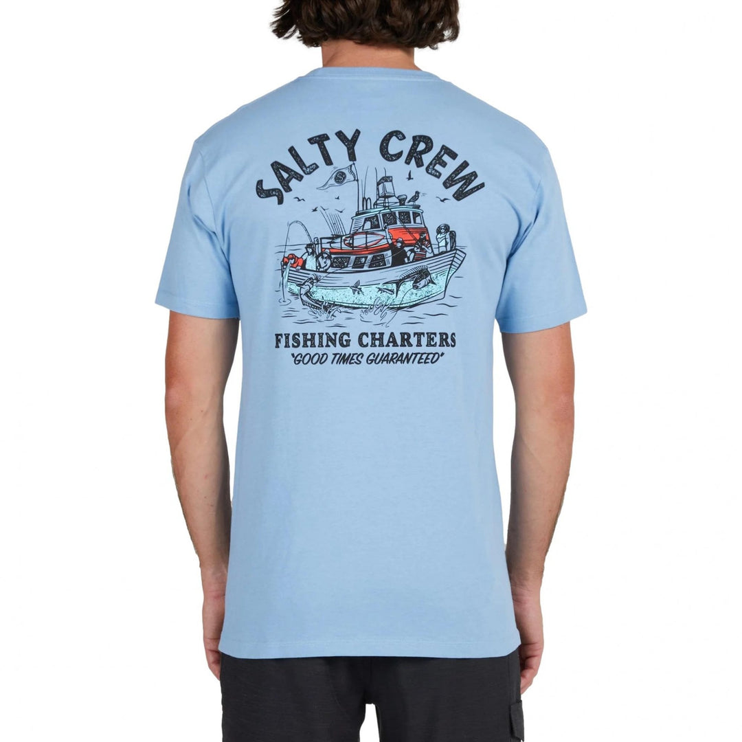 Salty Crew Fishing Charters Premium SS T-Shirt