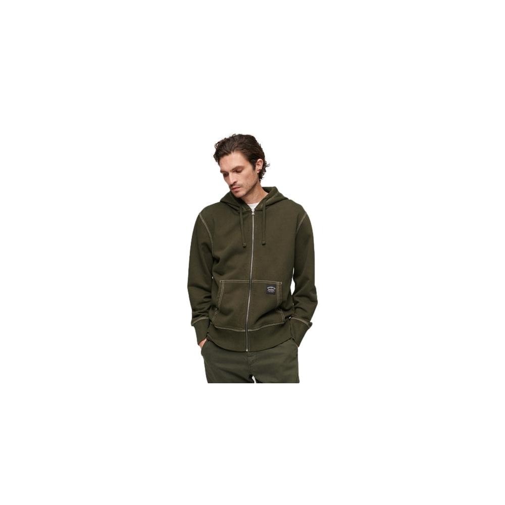 Superdry Contrast Stitch Relax Zip Hoodie