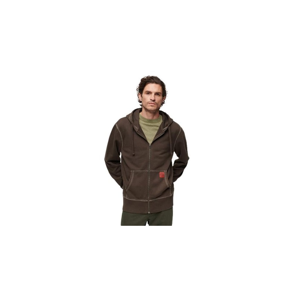 Superdry Contrast Stitch Relax Zip Hoodie