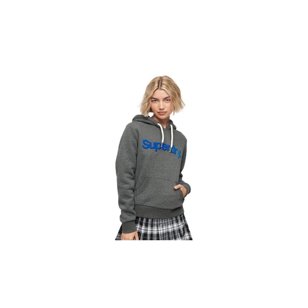 Superdry Core Neon Logo Hoodie